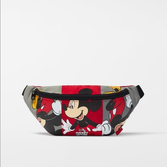 Zara Bags Zara Mickey Mouse Disney Belt Bag New With Tag Poshmark